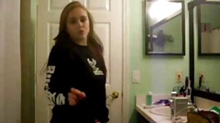 Leutik breasted pirang rides lover nerdy nya